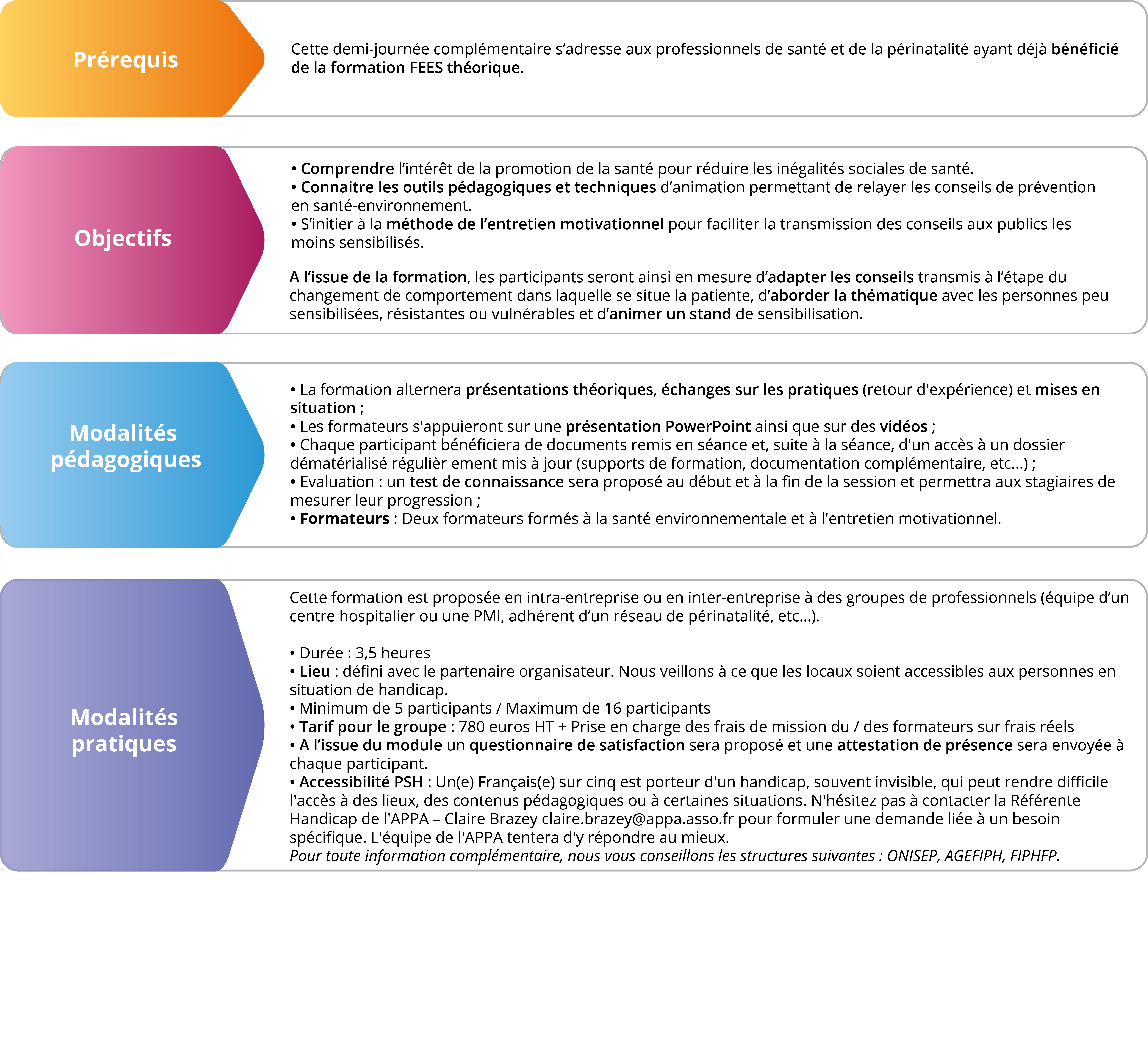 Formations outils V9