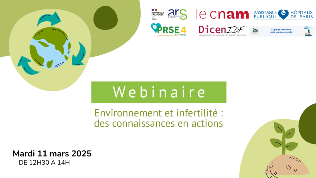 Webinaire environnement et infertilité - FEES Agenda IDF