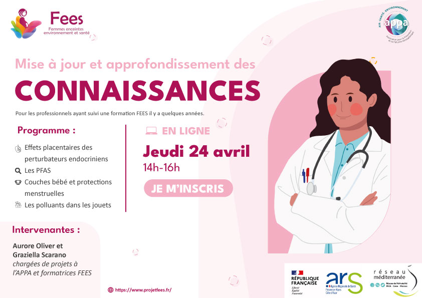 Flyer mise à jour des connaissances PACA 2025 - FEES