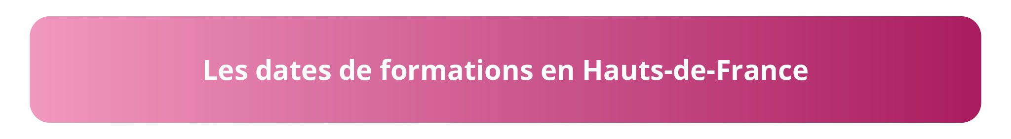 Bannière Formations FEES HDF